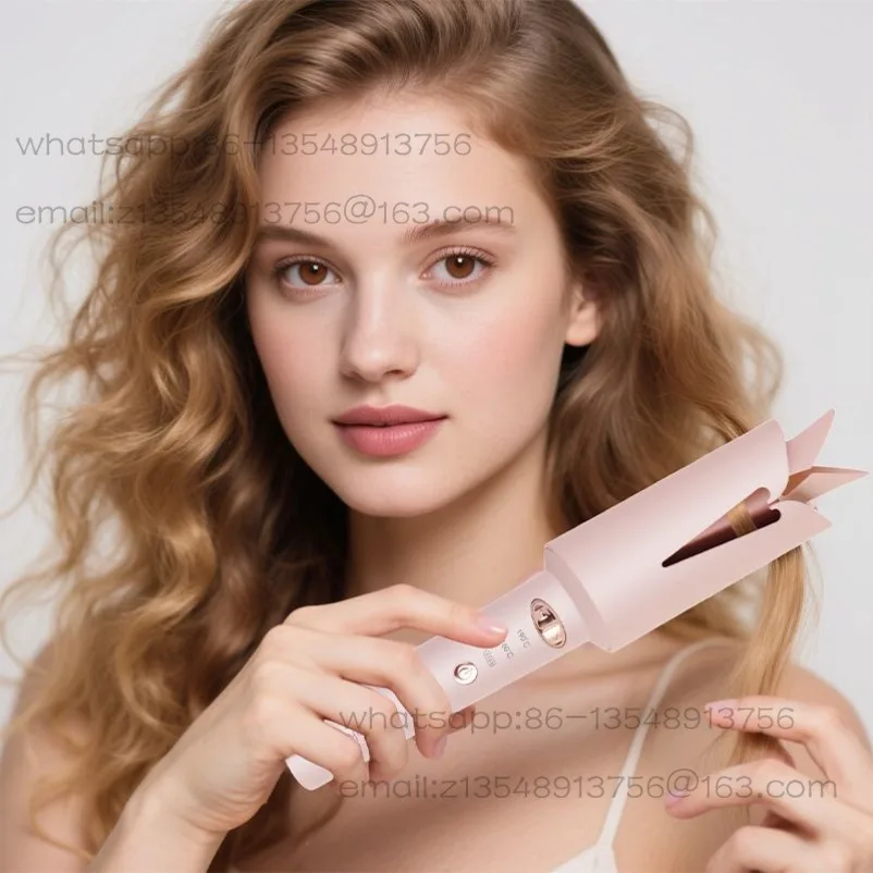 21-30Mm tourmaline ceramic constant temperature rechargeable curling iron universal big wave hair dressing artifact