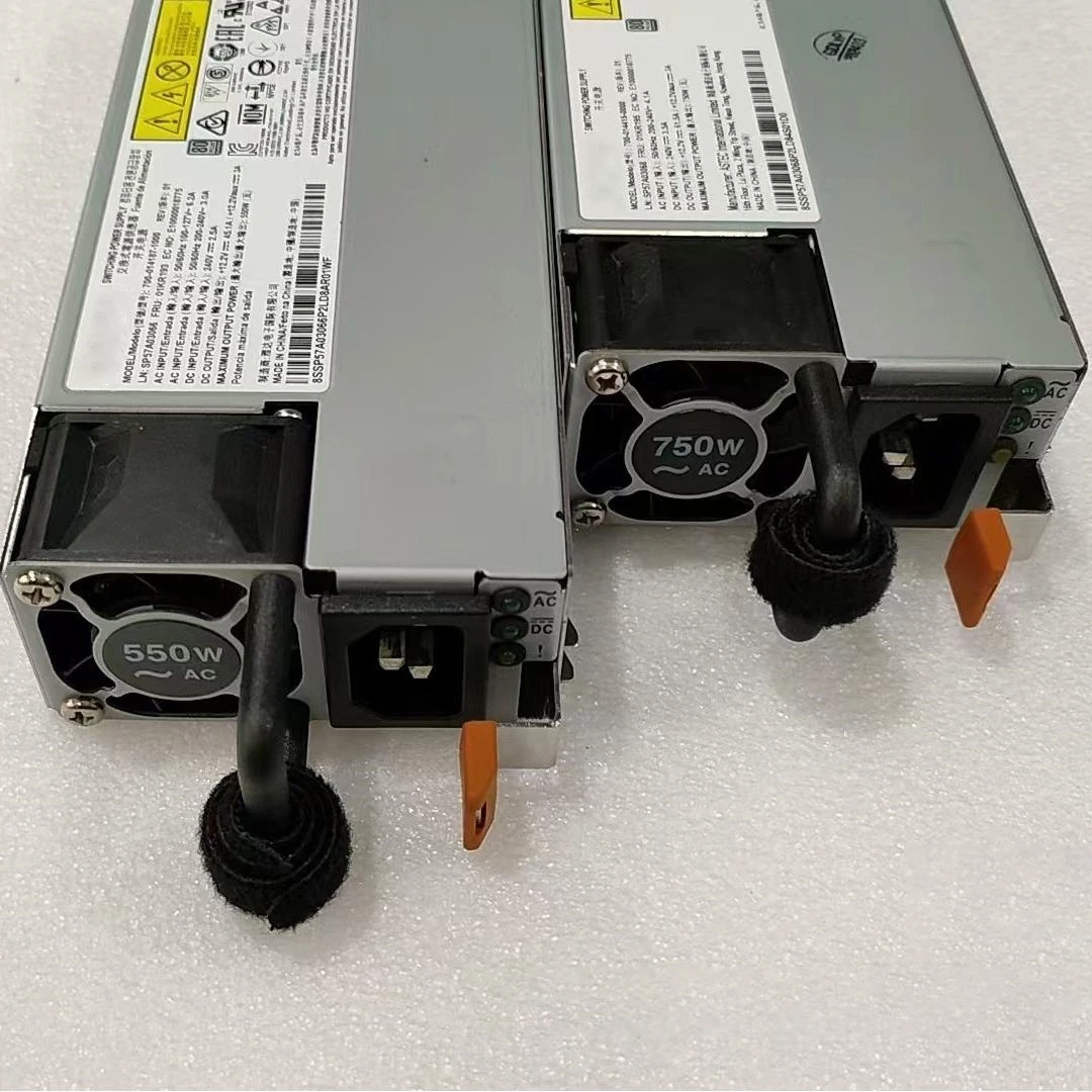 550W 700-014187-0000/1000  750W 700-014415-0000 for Lenovo ThinkSystems Server Power Supply,01KR193  01KR195