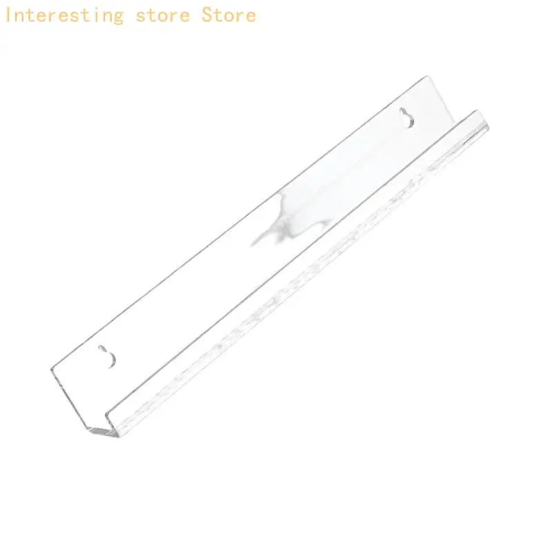 Wandmontierte Album-Displayhalter, transparentes Acryl, 4er-Pack mit erhöhten Vorderkanten und unabhängigem Abstand für einen – Detail 9