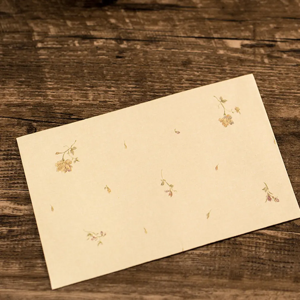 

Набор подарочных бумажных наборов с цветочными конвертами и бумагой для писем: Премиальные канцелярские принадлежности для праздничных подарков и выражательных посланий