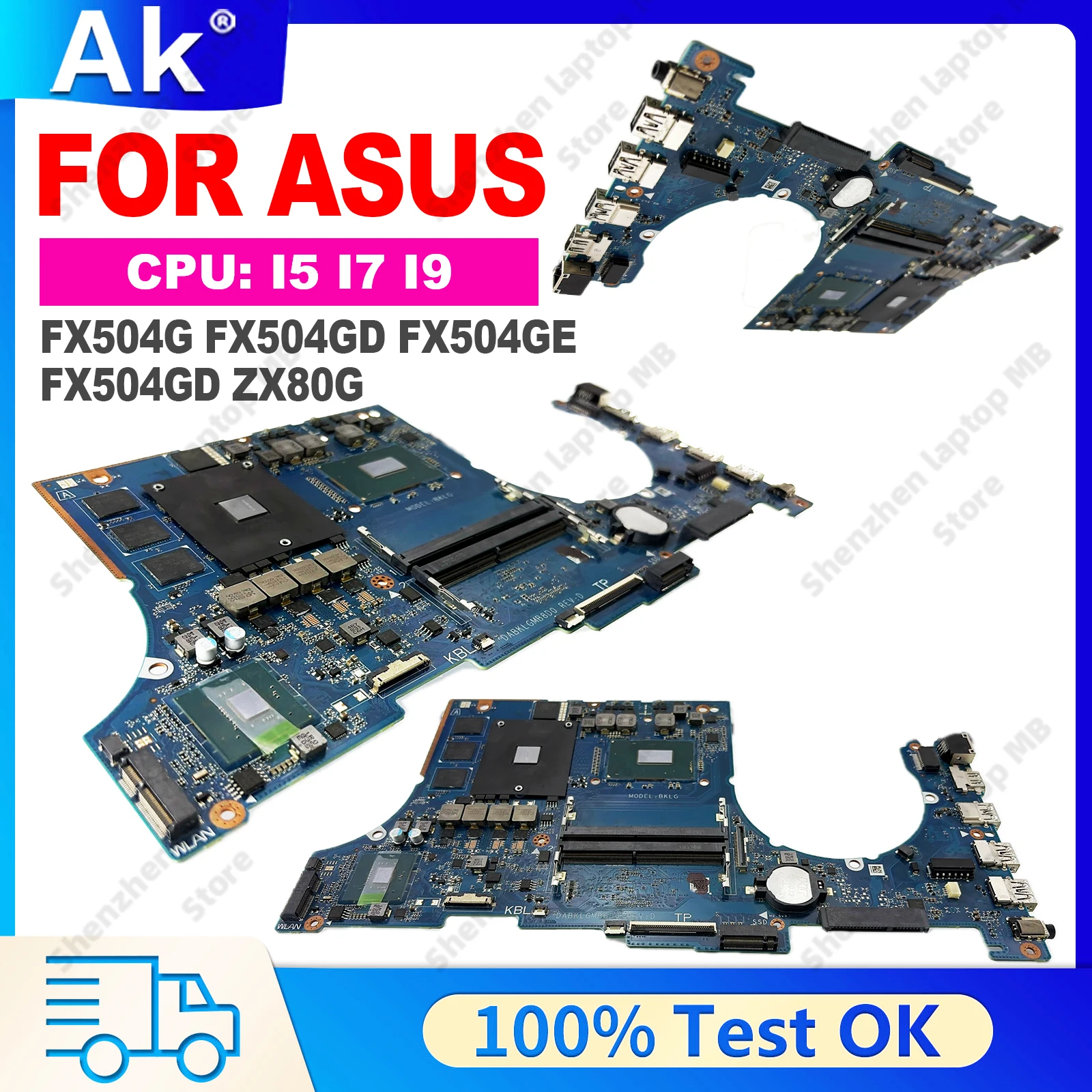 Pc Gaming I5 - Untuk ASUS FX504GM FX504GD Mainboard Notebook