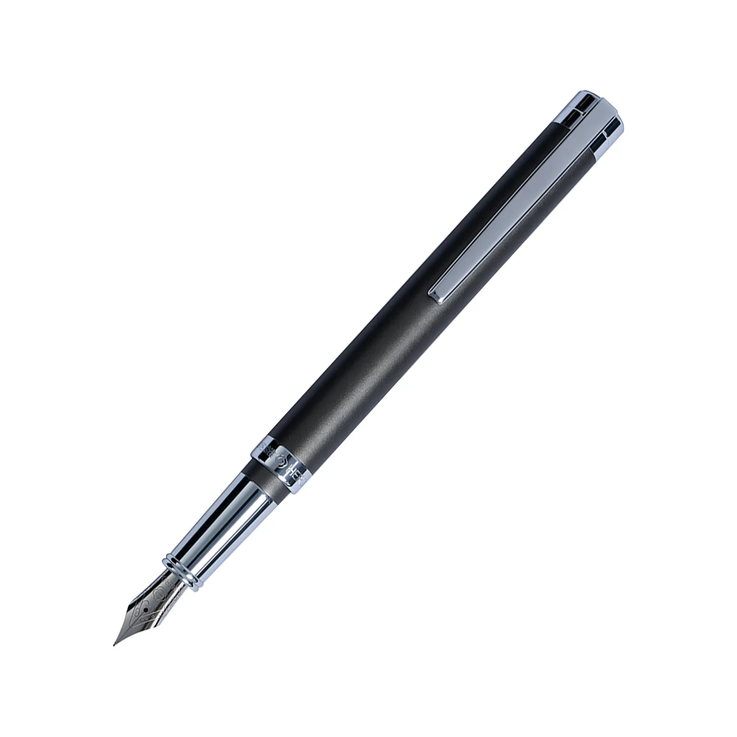 HERO 8203 Fountain Pen Rose Gold Metal Body 0.5mm Iridium Nib with Piston Converter Support 3.4mm Ink Cartridge Business Student