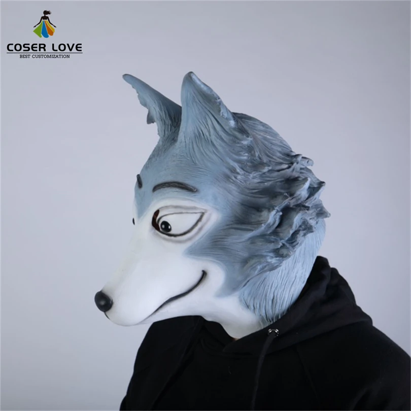 Beastars กระต่าย Haru หมาป่า Legosi คอสเพลย์ Headwear ฮาโลวีน Carnival หมวก
