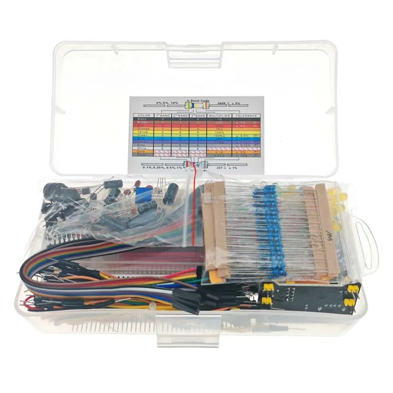 Комплект макетной платы с 830 отверстиями MB-102 для стартового комплекта Element Pack UNO R3 для начинающих