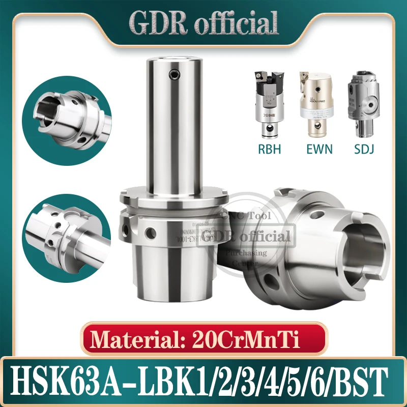 

Держатель для сверлильного инструмента HSK HSK63A LBK1 LBK2 LBK3 LBK4 LBK5 LBK6 LBK