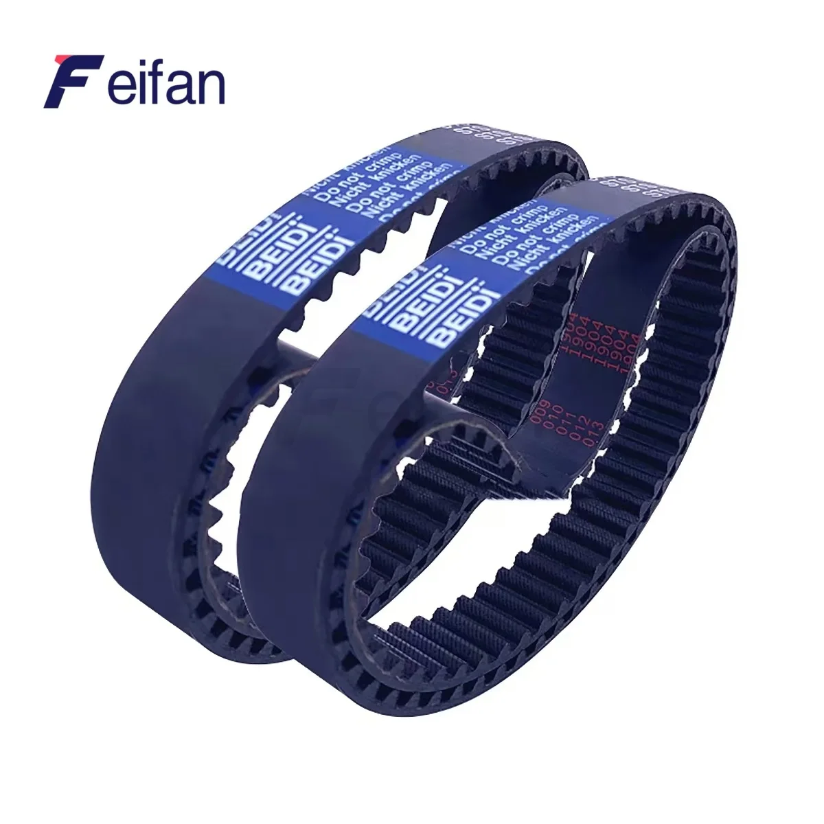 Feifan STD S8M مؤقت اشتعال Lp = 1128 1136 1144 1152 1160 1168 1176 1184 1200 ~ 1384 عرض 15-50 حلقة مطاطية حزام متزامن STD #4