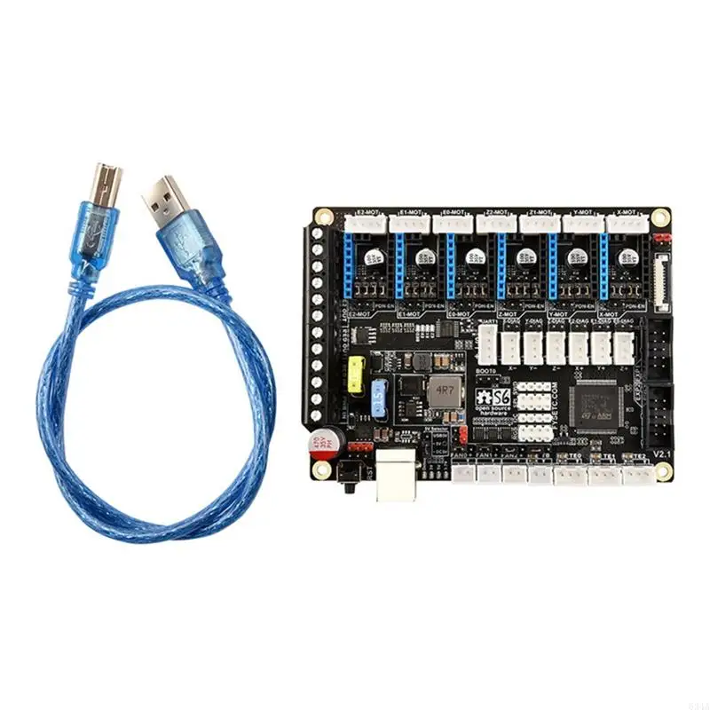 

634a v2.1 Поддержка платы 6x драйверы 32 -битный UART / SPI Flying Wire XH разъем