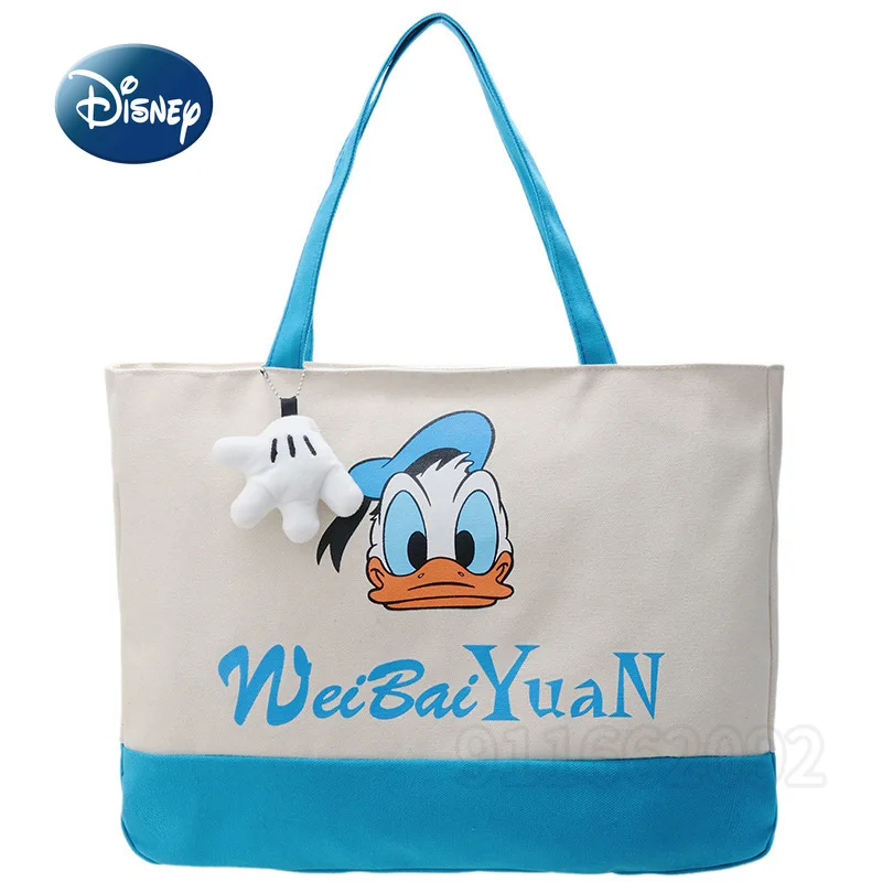 

Disney Donald Duck New Women's Handbag Large Capacity 3D Fashion Women's Shoulder Bag Cartoon Casual Women's Bag High Quality