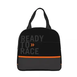 Pronto per la corsa Enduro Cross Insulated Lunch Bags Large Motocross Lunch Container Thermal Bag Tote Lunch Box Beach Outdoor Men