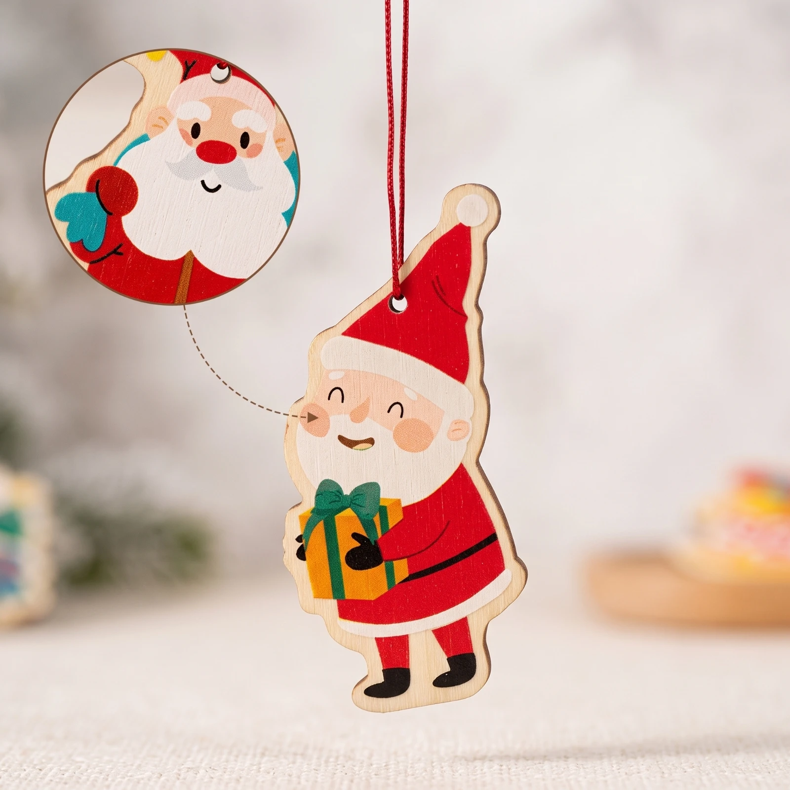 17-pieces-christmas-tree-ornaments-flat-christmas-ornaments-with-cords-decorations-lightweight-sturdy-for-wreaths
