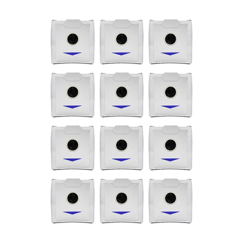 

ALIM-Для Ecovacs Debot N30 Omni/N30 Pro Omni Аксессуары для роботов-пылесосов Основная боковая щетка Hepa-фильтр Тряпка Мешок для пыли Запчасти 12 шт.