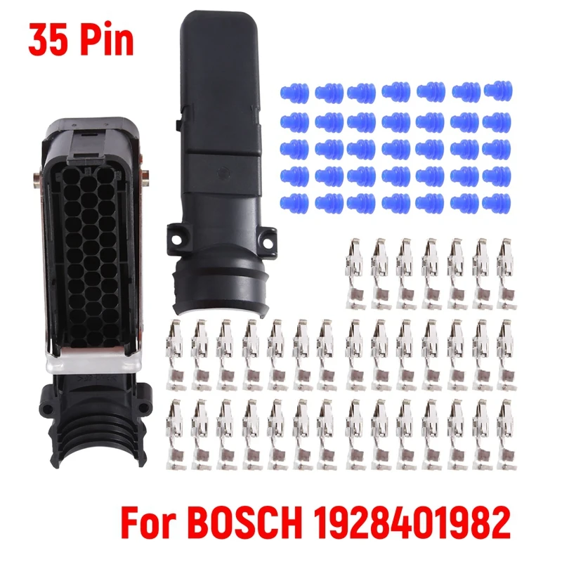 35 Pin Car ECU Computer Board Wiring Plug Female Socket Electricity Connector Replacement Parts For  1928401982