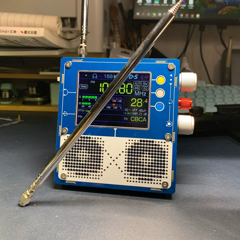 새로운 TEF6686 풀 밴드 라디오 FM 풀 밴드 DSP 고감도 수신기 플러스 4.0-LNA