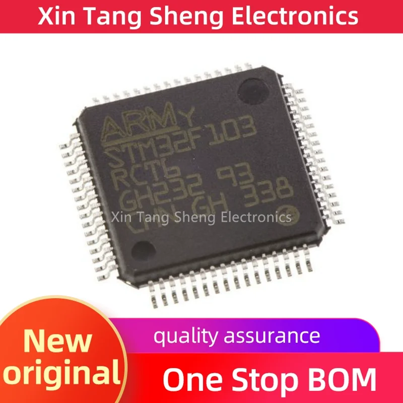 

STM32F103RCT6 103RC LQFP64 new imported 32-bit microcontroller chip