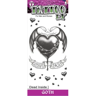 

Transfers Temporary Tattoo Halloween Costume Mask - Multicolored