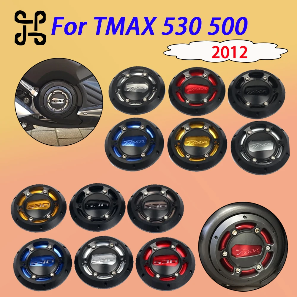 

For Yamaha TMAX TMAX530 TMAX500 XP530 XP500 Motorcycle Engine Protective Cover Stator Cover Guard CNC Aluminum Slider Protector
