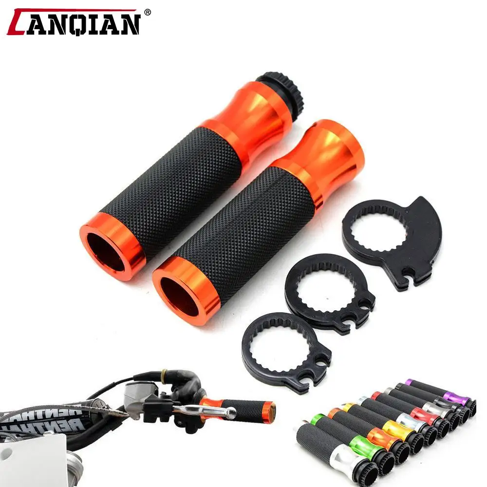 Universal 7/8" CNC Motorcycle Handlebar Grips Handle Bar For RC8 RC8R RC125 125 990 SMR/SMT Super