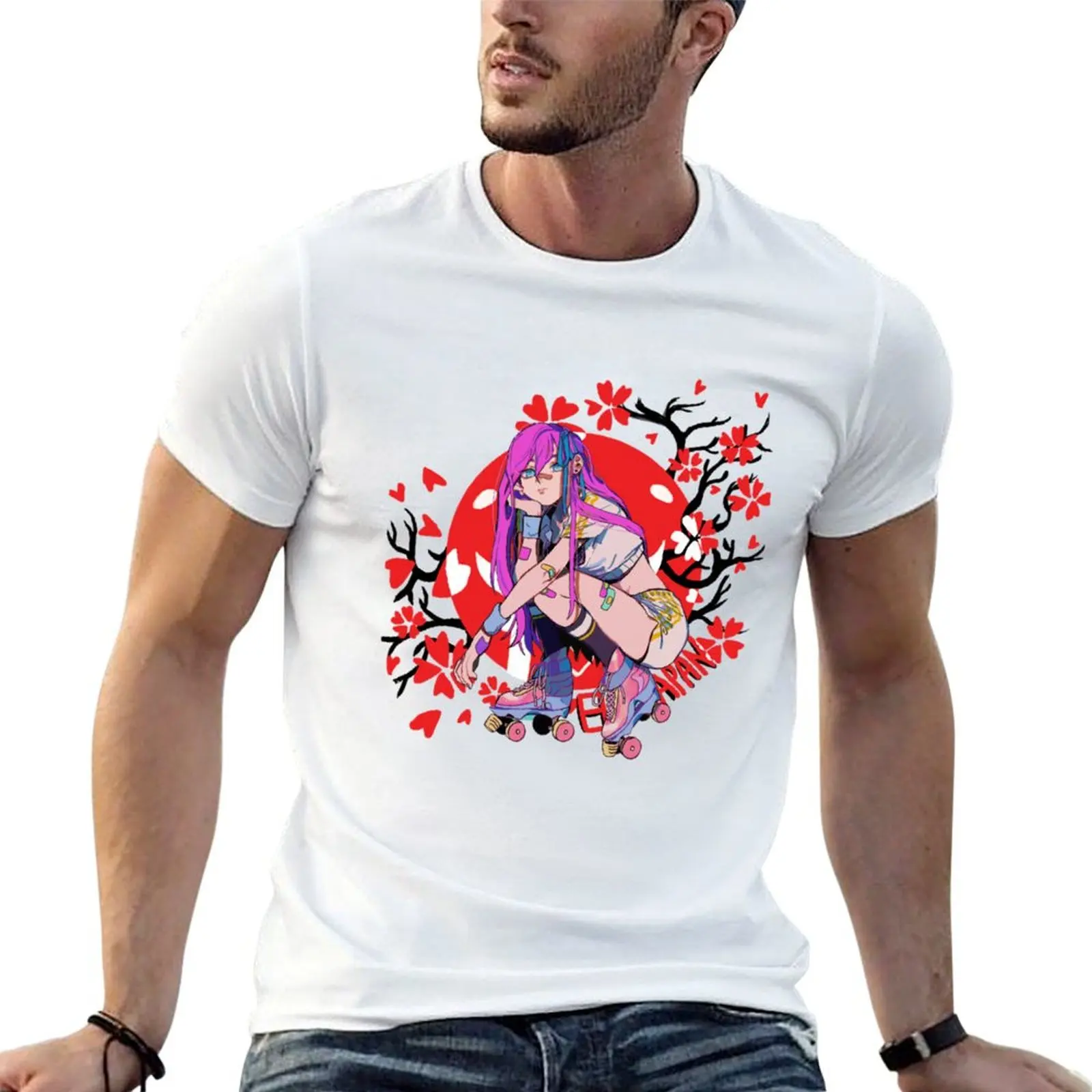 

t man cotton Aubrey prints with T-Shirt shirts t Omori shirts