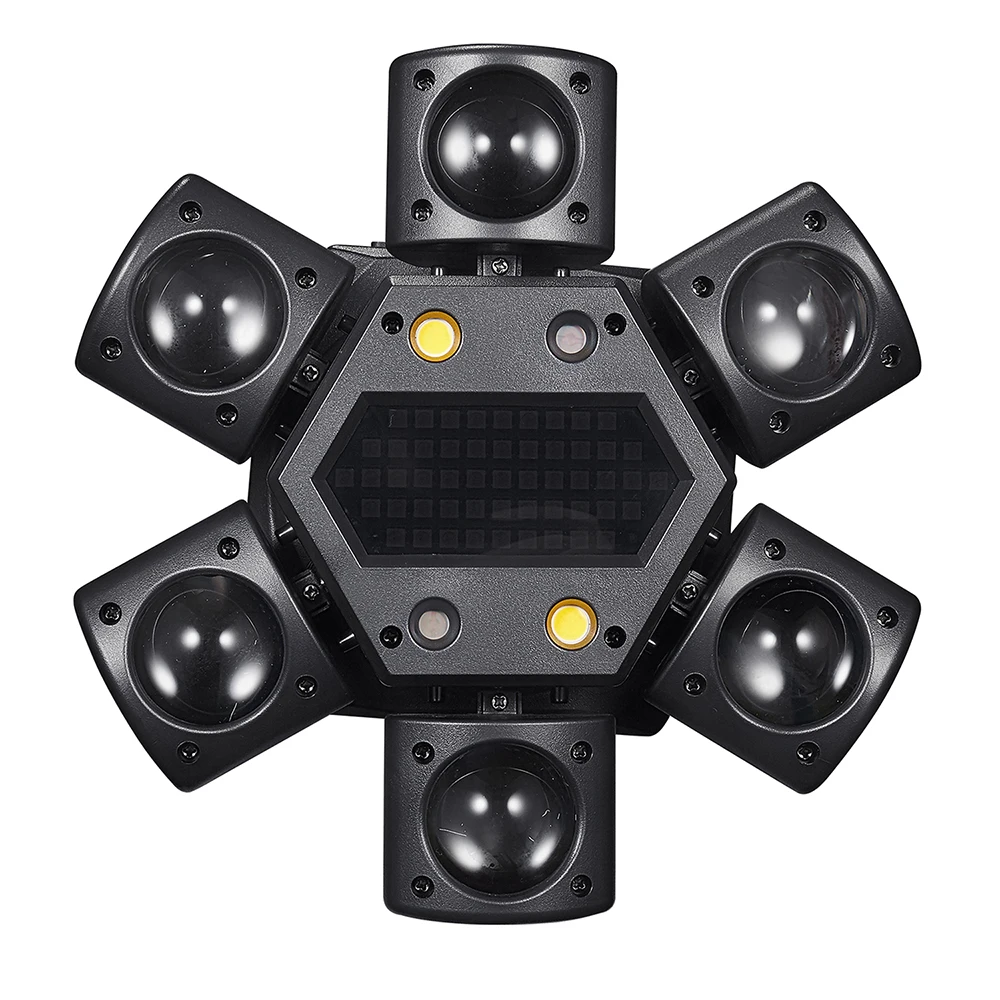 2025 80w mini 6-arm Pattern Beam Party Light Stage Light Disco Beam Laser+Pattern+Beam+Flash+Pixel 5-in-1 Rotate Dj lights