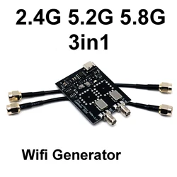 3in1 2.4Ghz 5Ghz 5.8Ghz VCO Generator WiFi Bluetooth sweep signal source FOR 2.4G 5G 5.8G WiFi camera BT Speaker headset