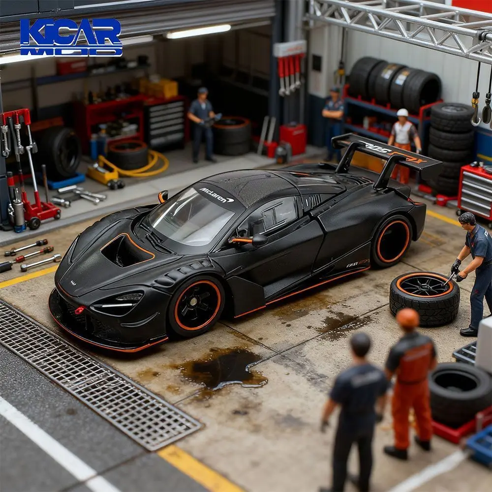 

1:64 720S Alloy Car Model Ornament Toy Gift Diecast Alloy Car Model Collectible