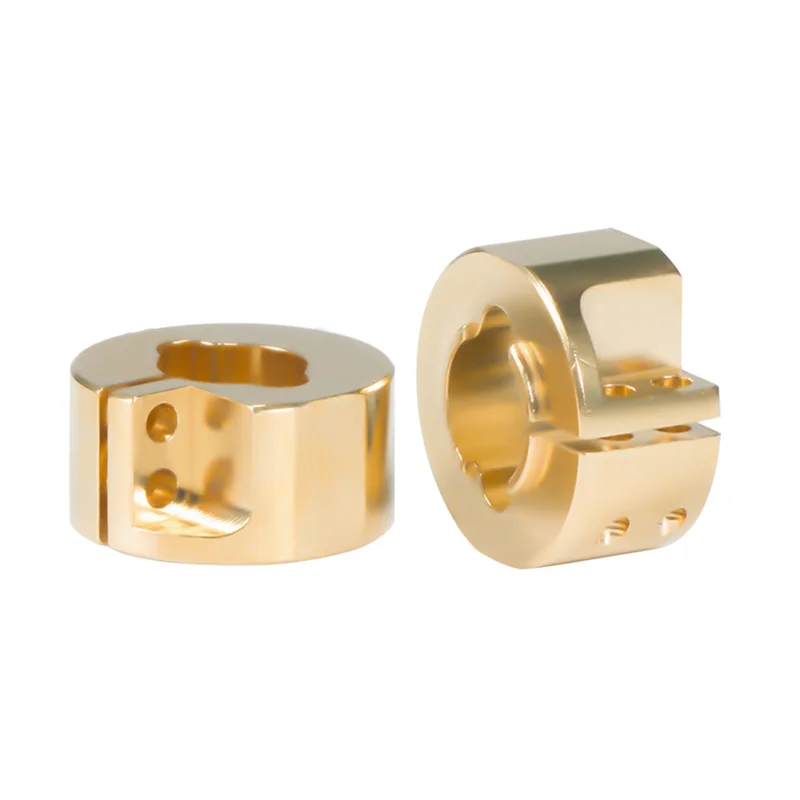 2Pcs Brass Weight Rear Axle Counterweight For TRX4M 1/18 RC Crawler Car Upgrade Parts Accessories-AM