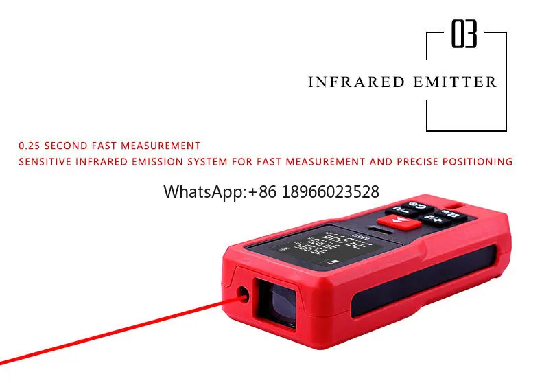 Handheld Digital Laser Distance Meter Rangefinder Measuring Tools Laser Range Meter Price