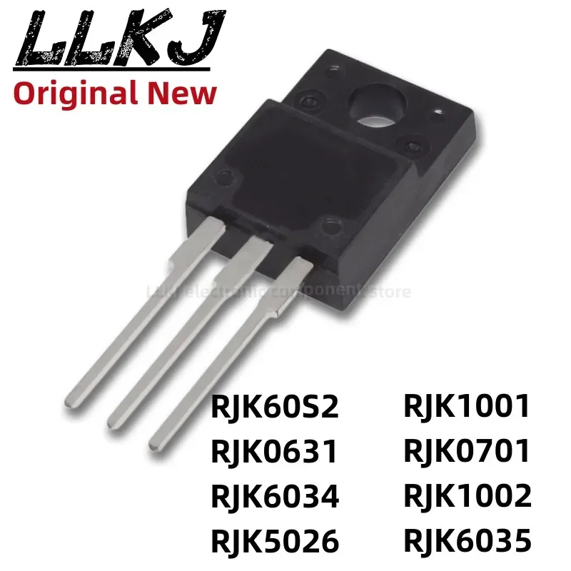 1pcs RJK60S2 RJK0631 RJK6034 RJK5026 RJK1001 RJK0701 RJK1002 RJK6035 TO-220F MOS FET