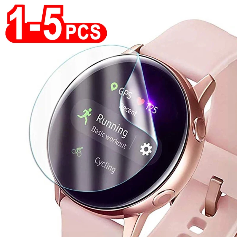 Screen Protector Film for Samsung Galaxy Watch 3 4 5 Watch 4 Classic Protective Film for Galaxy Watch Gear S3 Frontier Active 2