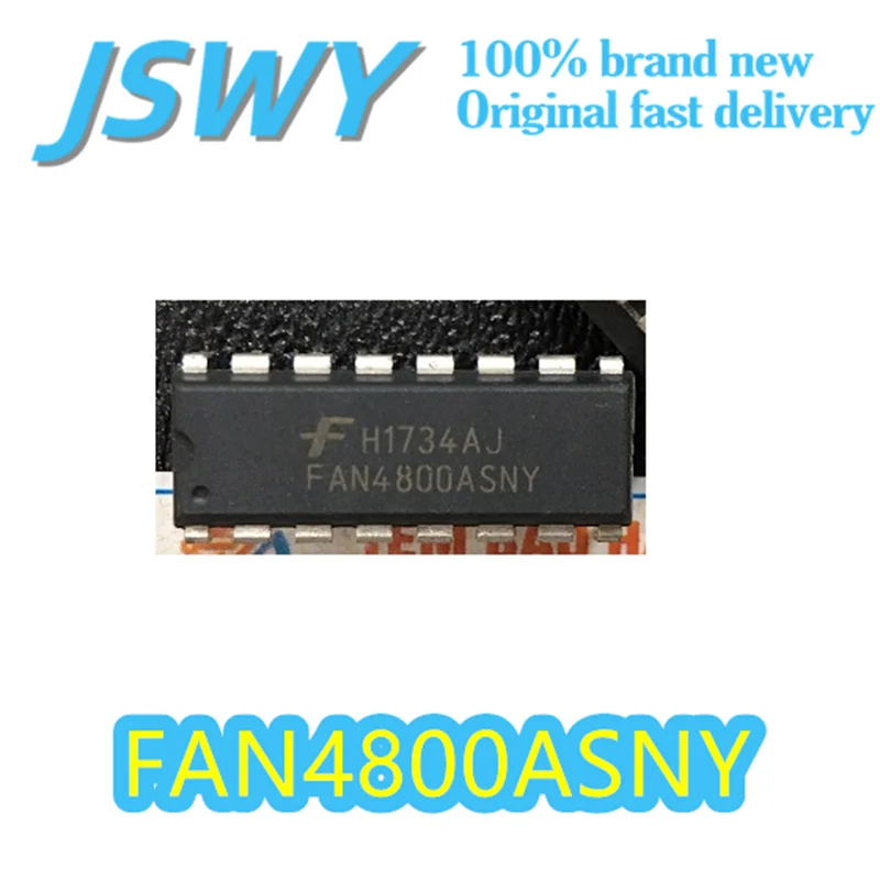 

(5/50 pieces) FAN4800ASNY FAN4800A Direct plug-in DIP-16 Power management chip Electronics Express delivery