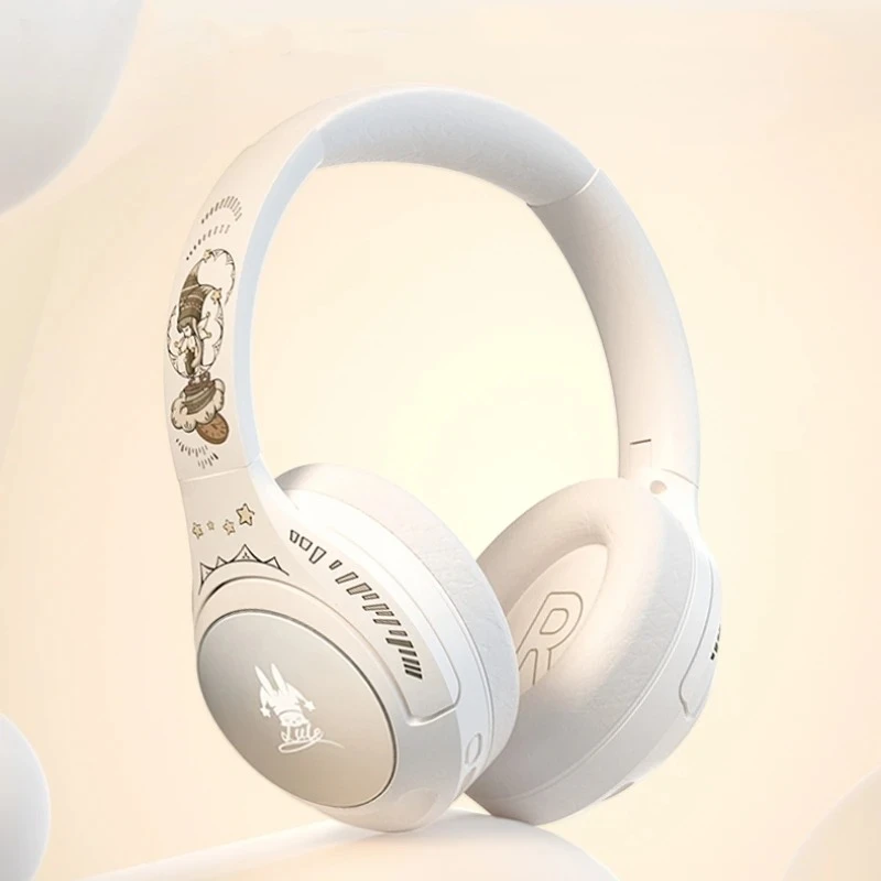 

Silnek Girls Cute Over Ear Headphones Gaming Headset for kids for School Active Noise Cancelling Wireless Bluetooth Headphones