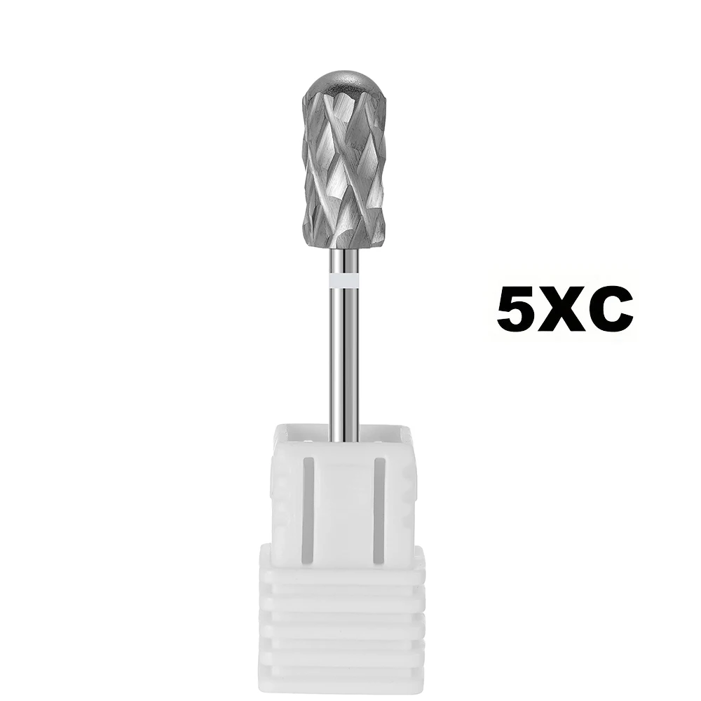 1 pc Professional tungsten carbide nail drill bits, suitable for gel nails, polishing, and buffing image 3