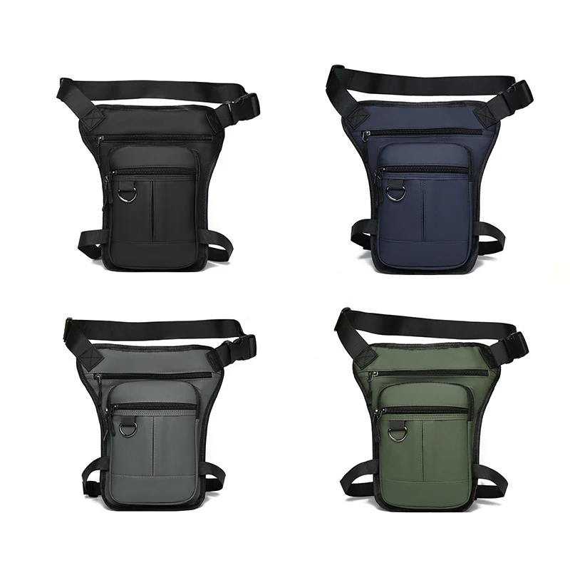 Tactical Travel Bag Waterproof Motorcycle Waist Leg Bag Men Hip Bum Pack Leg Side Bag Ride Bags Outdoor Casual Fanny Pack Bag image 2