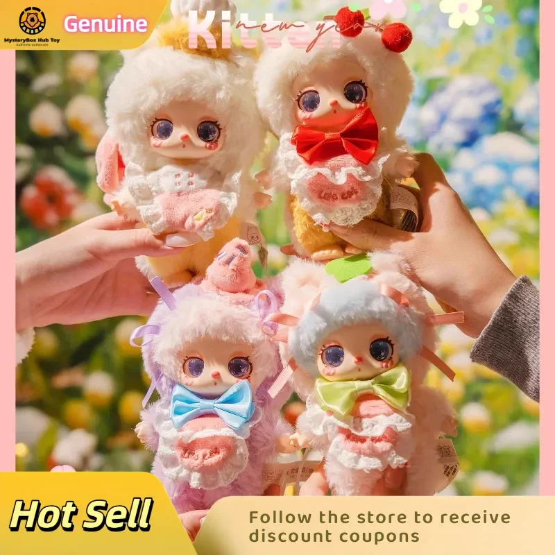 

Genuine New Baby Three Liila Luck Cat V4 Serise Blind Boxtoys Anime Action Figures Caja Trendy Lovely Sweet Dolls Birthday Gift
