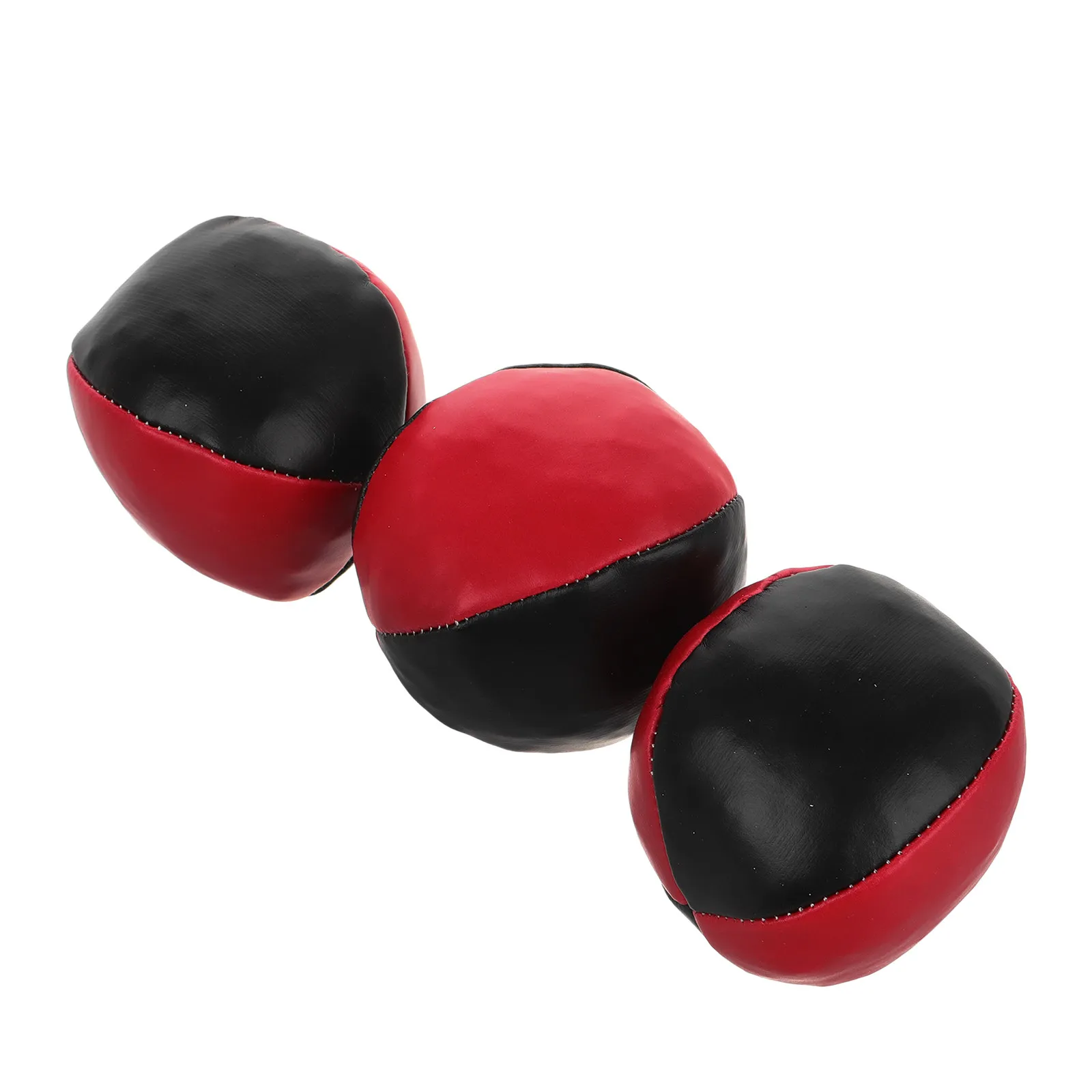 

Набор из 3 мини-шариков для жонглирования (6,3 см), красно-черные, для ручного бросания и ловли, реквизит для цирка и сцены, для детей, для развития навыков и координации движений