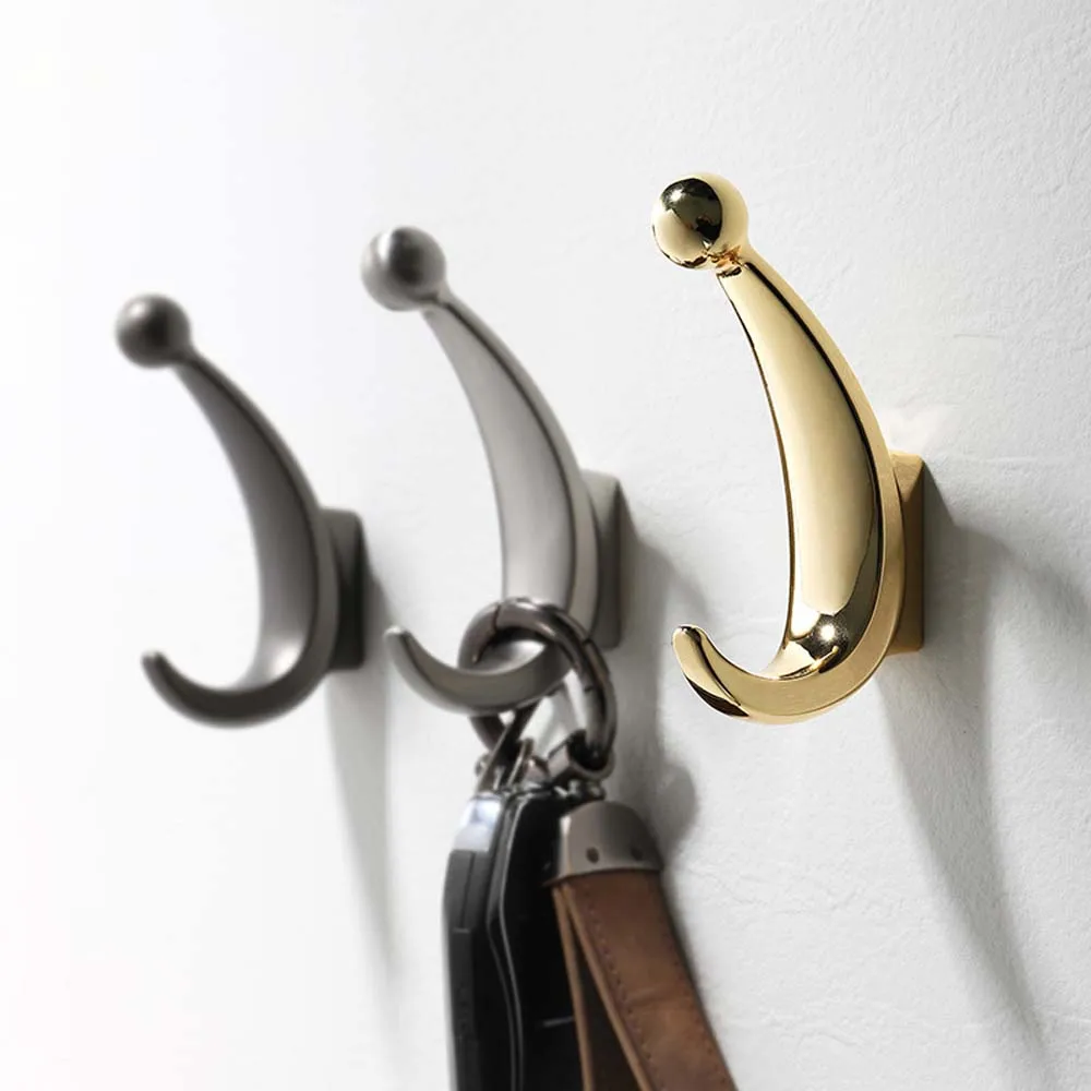 

European Style Coat Hook Light Luxury Single Clothes Coat Hook Shoe Cabinet Row Hook Bathroom Hook A Variety of Wall Coat Hooks