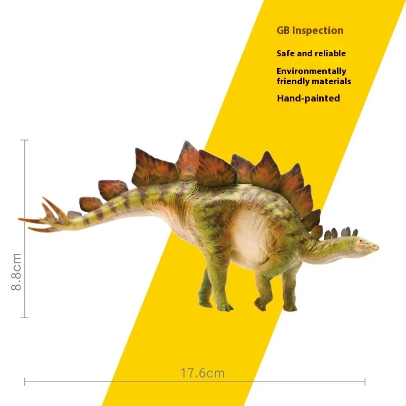 

Jianlong Bieber Dinosaur King Growth Companion Series No. 14 Model Simulation Back Detail Design Ornament Safety Material