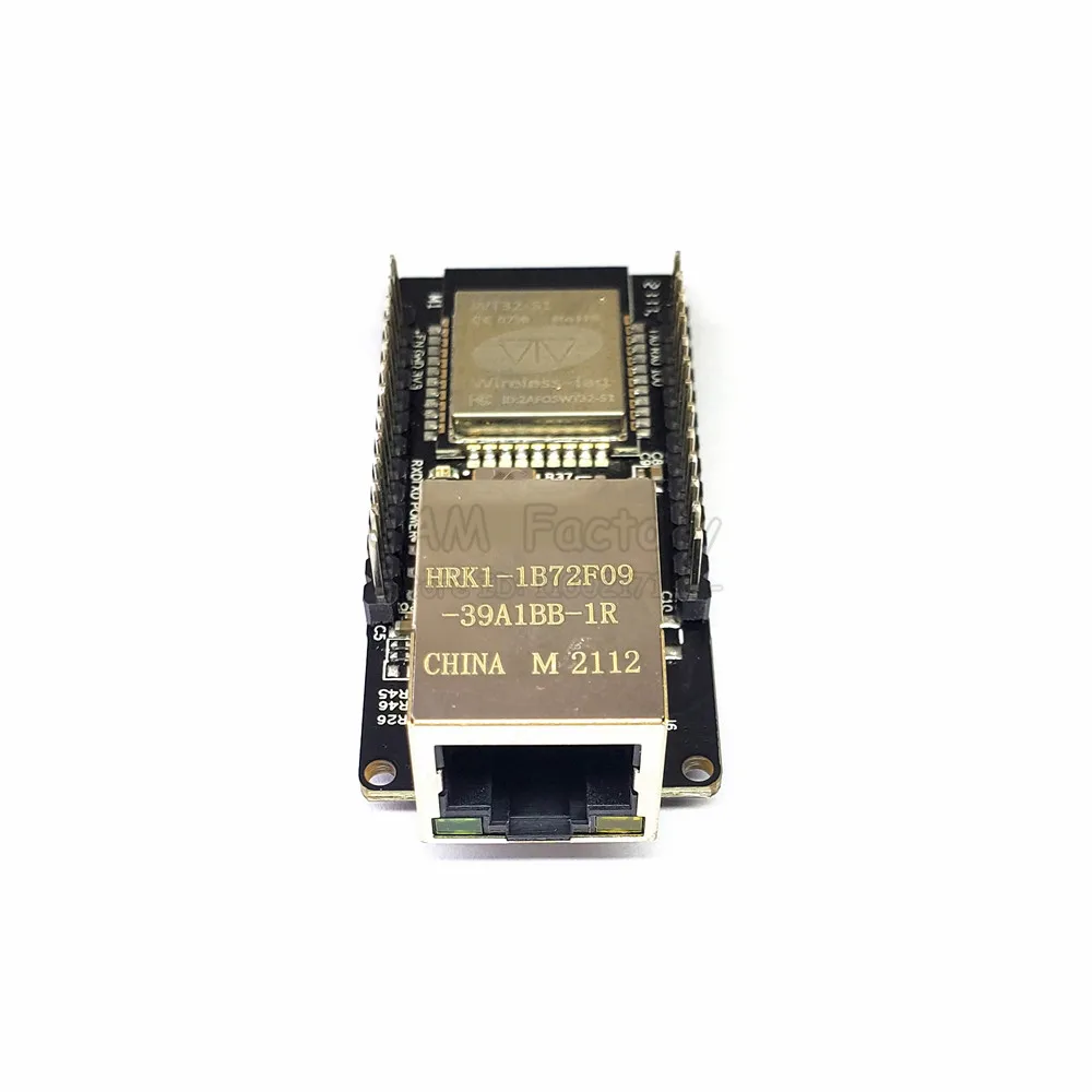 Placa de módulo inalámbrico WT32-ETH01, puerto serie integrado, red Ethernet para Combo Gateway, Bluetooth, WIFI, MCU, ESP32