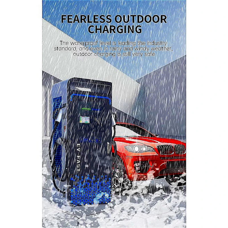 Universal 30KW 40KW DC Fast Charger Station Wallbox Type OCPP Compatible for All Electric Vehicle Models Customized High Quality