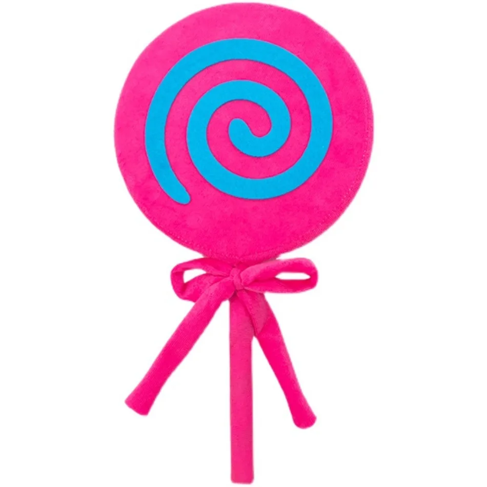 Kids Halloween Lollipop Wand Princess Dress Up Accessories Sweet Candy Photography Props Birthday Carnival Purim Attire Rainbow