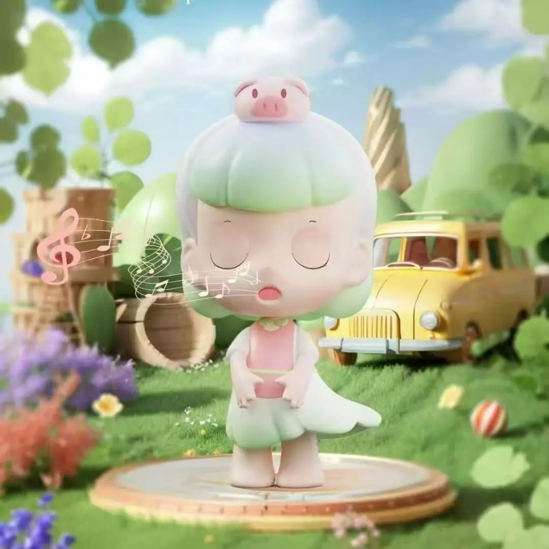 

Натуральная слепая коробка серии Animal Campus, модная слепая коробка, игрушка с номером, ручная работа, офисный подарок, орнамент, подарок