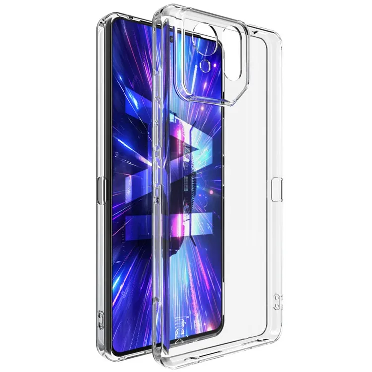 

IMAK UX-5 Series Phone Cover for Asus ROG Phone 9 FE 5G / 9 Pro 5G / Phone 9 5G Case Shockproof TPU Clear Slim Back Shell