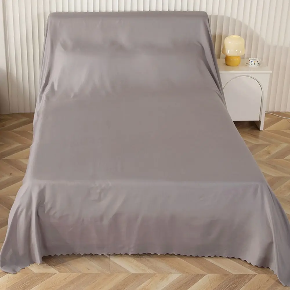 New Breathable Furniture Dust Cover Large Size Mold Resistant Protector Cover Grey Dust Cover Cloth Outdoor Garden