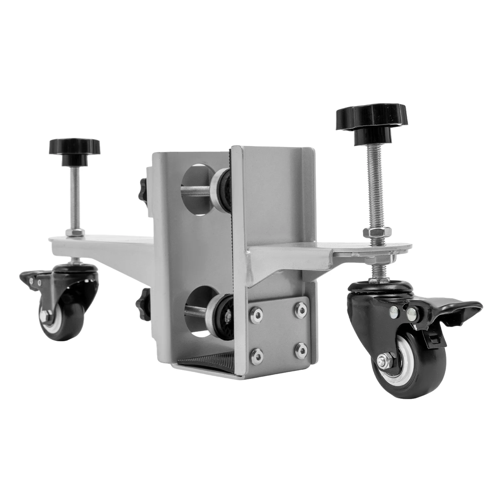 Silver 1-3/4" To 2-1/4" Door Installation 500lbs Tool Door Installation Tool Kit with Pressure Plate Holder Anti-slip Pads