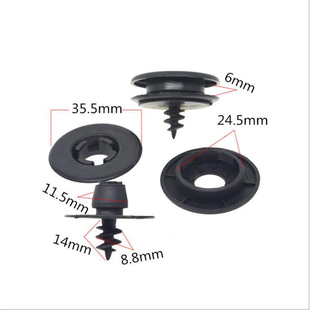 APKTNKA Car Fastener Universal Floor Mat Clips Carpet Fixed Clamps Buckles For VW Nissan Peugeot Subaru Toyota Honda Mazda