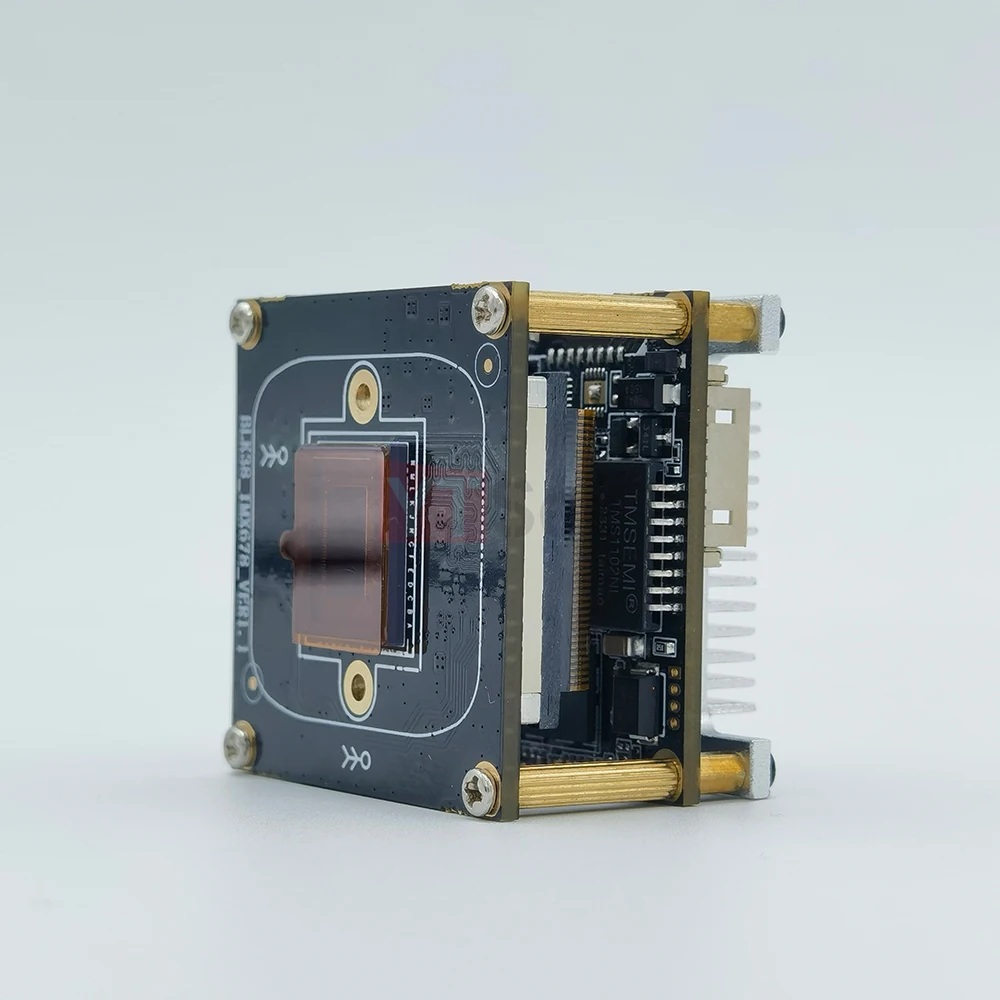4K 8MP Ultra HD Starlight IPC Black light night vision full color Hi3519DV500+IMX678 camera module view 2