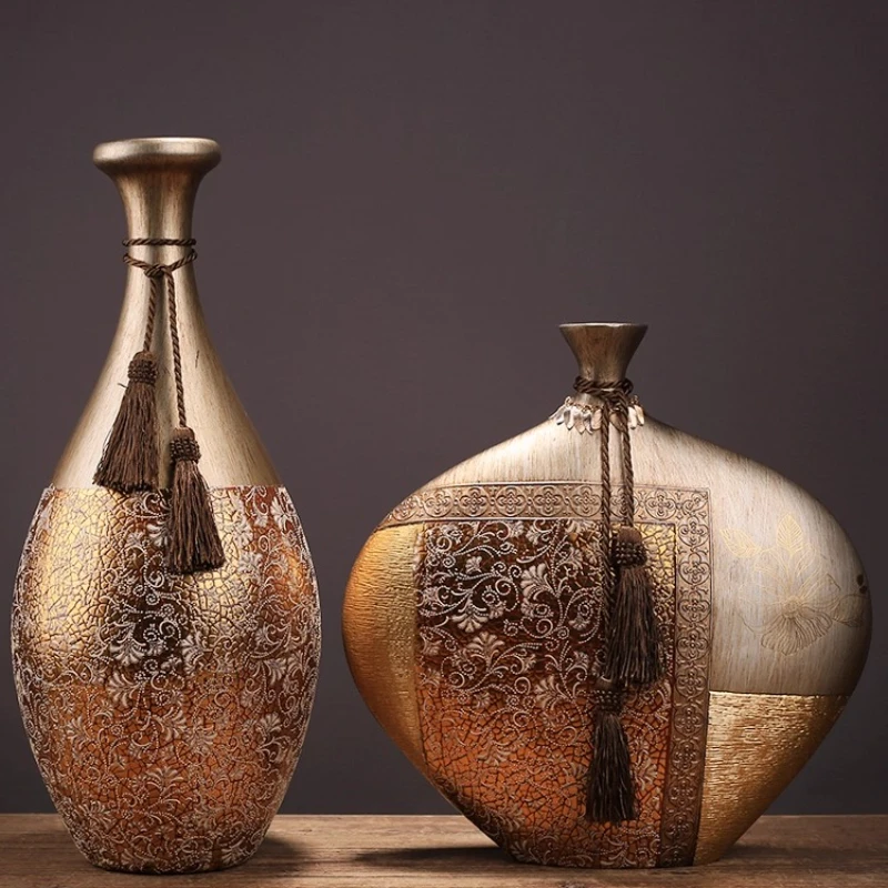 

Vase creative home decoration living room TV cabinet porch model room ornament luxury