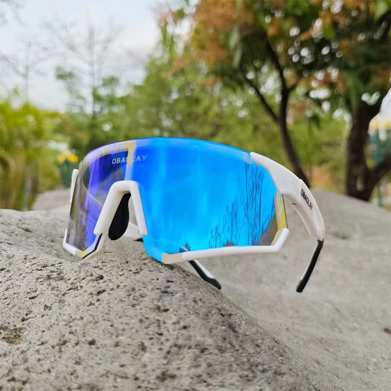 Men's and women's bicycle goggles photochromic MTB road bike glasses UV400 protective sunglasses tr90 ultra light sports glasses