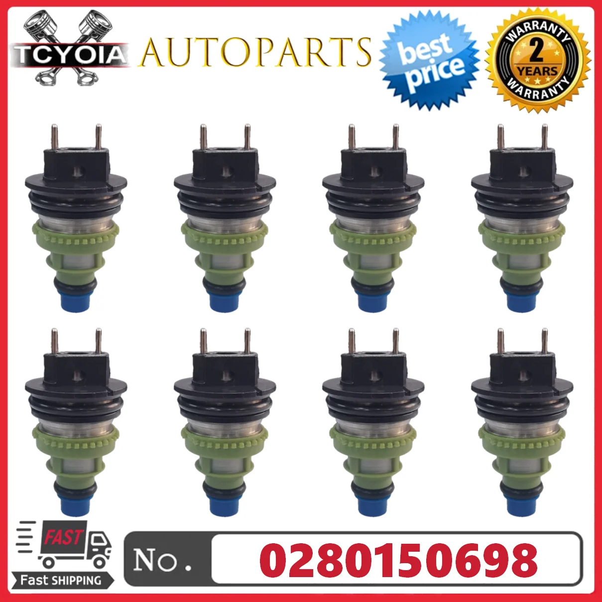 1/4/20pcs 0280150698 Injetor de combustível para FIAT TIPO 1.6 1992-96 RENAULT CLIO R19 1.6 1996-99 Volkswagen GOLF 1.8 1995-98