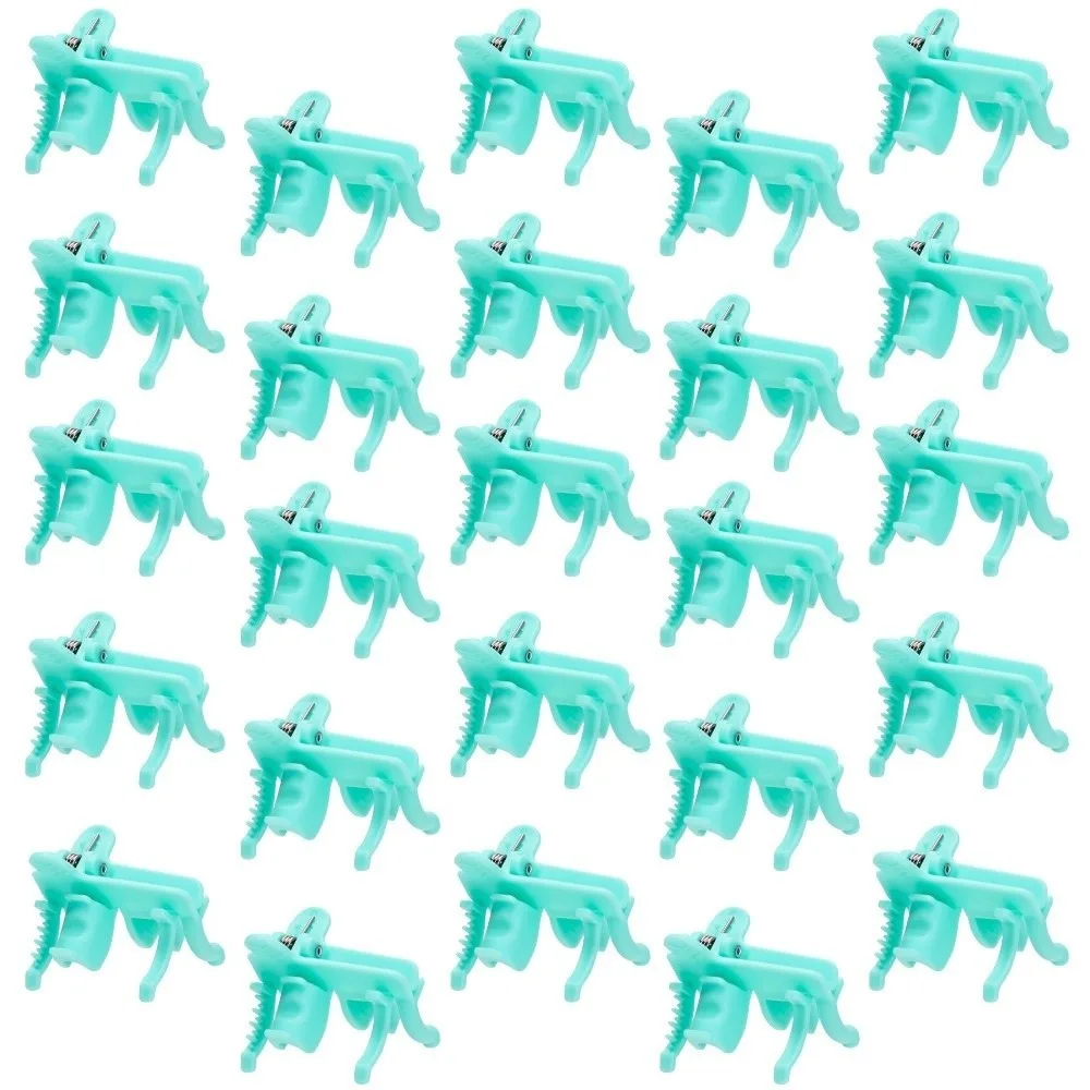 

25 шт. многоразовые зажимы для химической завивки волос в салоне, инструменты для парикмахерских, парикмахерские зажимы для завивки волос, зажимы для укладки волос «сделай сам», крючок-петля, бигуди для волос